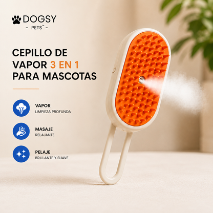 CEPILLO DE VAPOR 3 EN 1 DOGSY PETS™